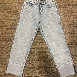 Banana Republic Blue Ankle Cuffed Jeans